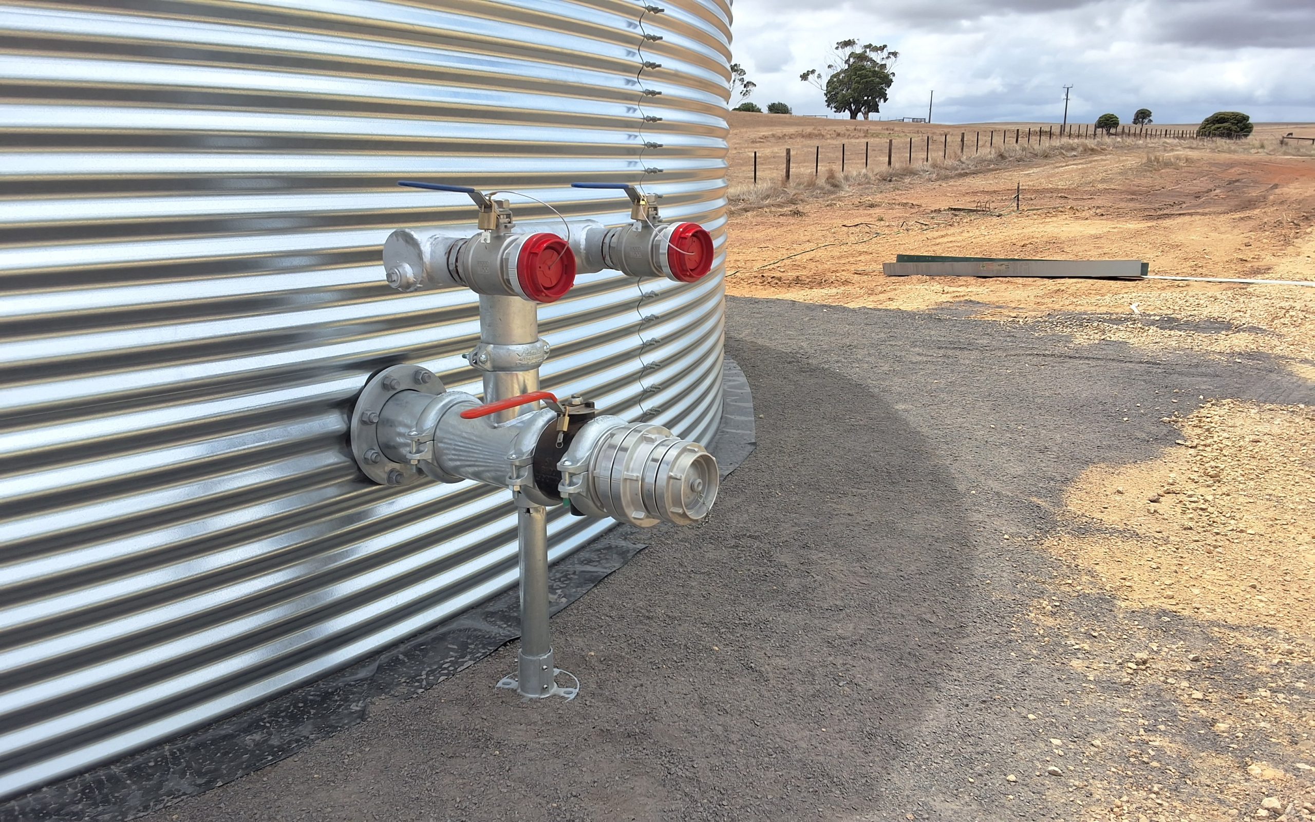 water tank accessories installation australia