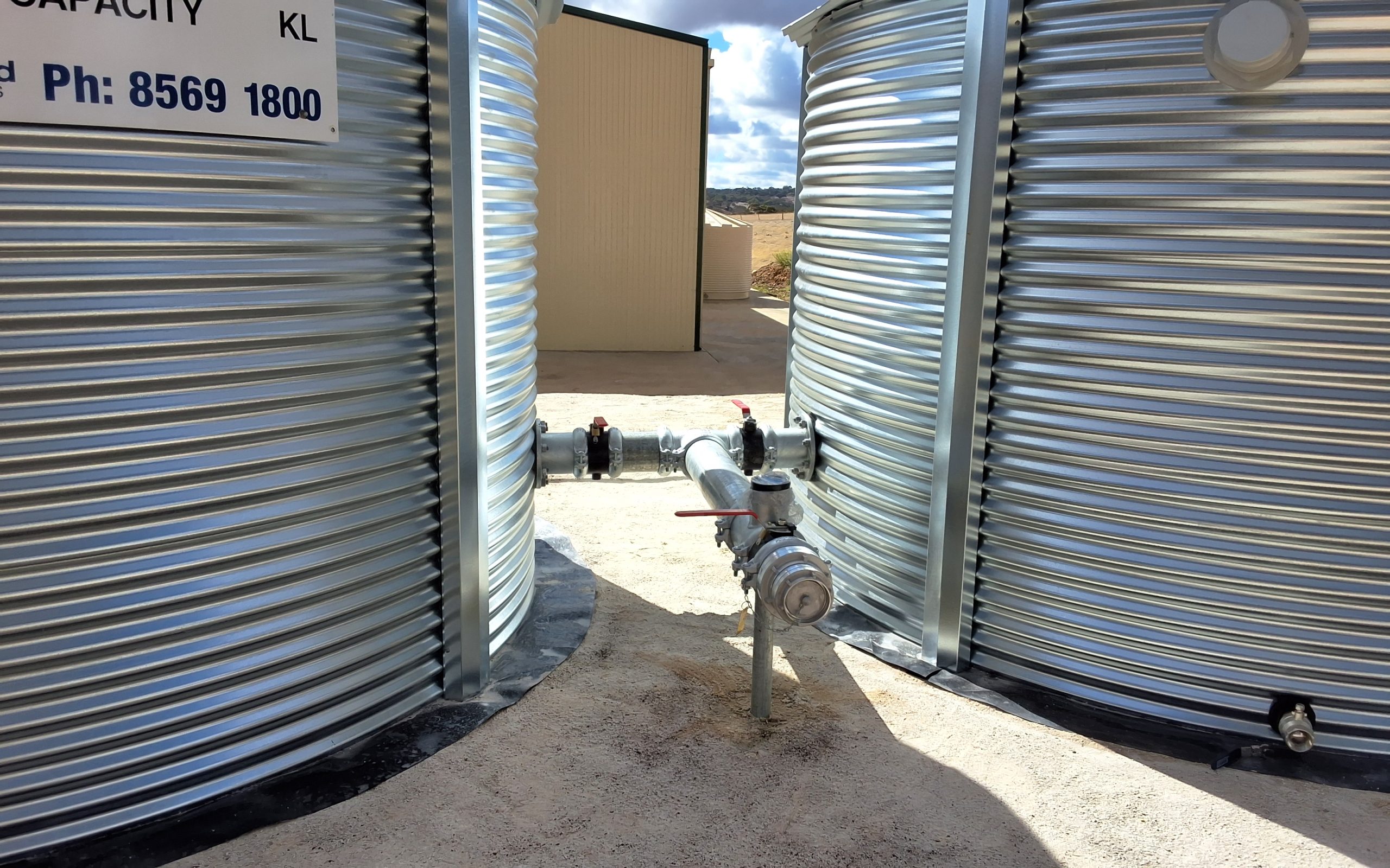 water tank accessories installation australia